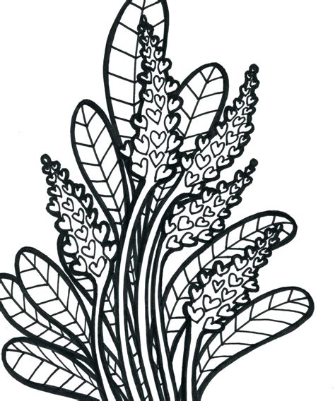 Jungle Plants Drawing | Free download on ClipArtMag