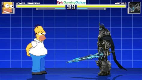 Mugen Character Homer Simpson - brightfasr