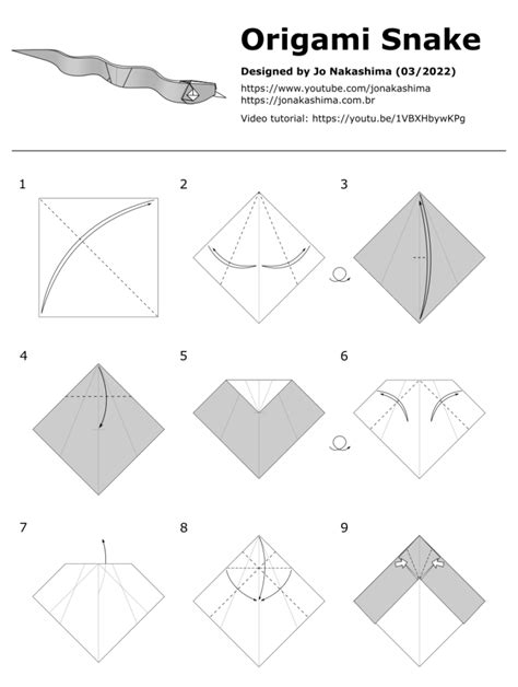 Origami Snake - Jo Nakashima