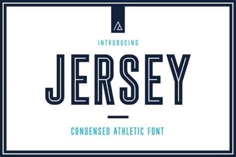 Jersey Font - Free Font