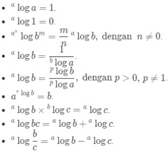 Logaritma: Pengertian, Rumus, Sifat, Contoh Soal dan Pembahasan ...