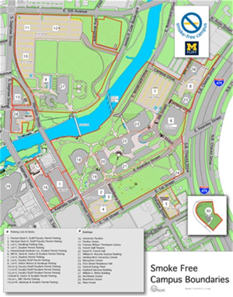 U Of M Flint Campus Map