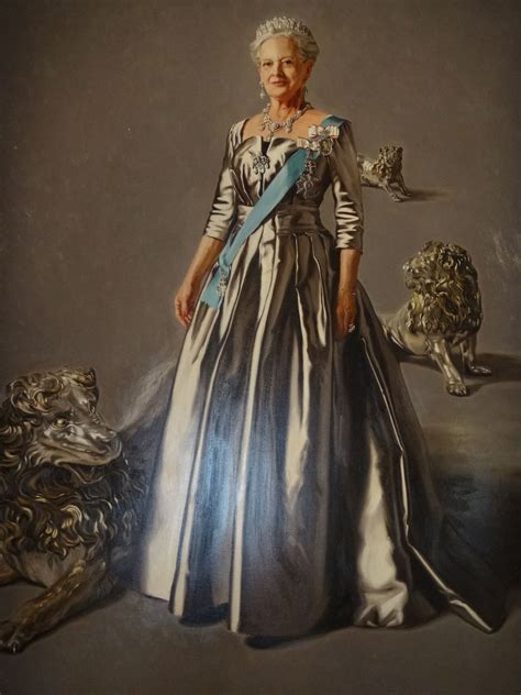 Margrethe II of Denmark. Official Portrait. | Monarcas, Arte, Inglaterra