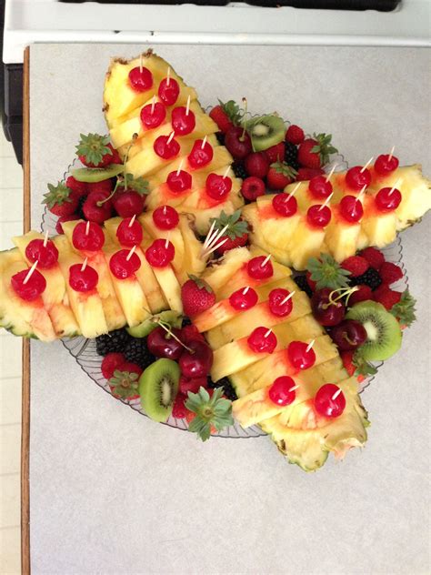 My version of the fruit appetizer my mom always used to make. She usually left the leaves on the ...