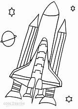 Space Ship Coloring sketch template