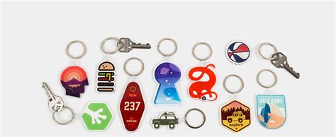 Custom keychains | Free shipping | Sticker Mule