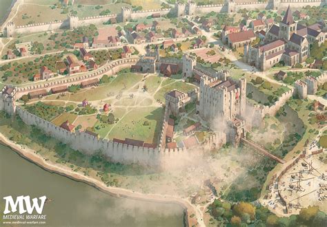 Siege of Rochester Castle, 1215 CE (Illustration) - World History Encyclopedia