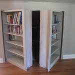 Double Bookcase Doors in Attic Space | StashVault