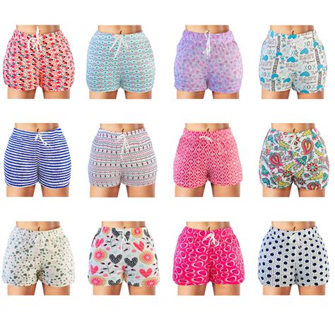 Women's Pajama Shorts with Drawstring (5-Pack) - UntilGone.com