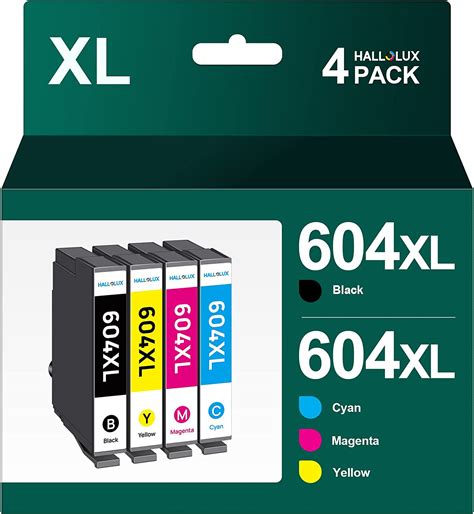 604XL Ink Cartridges Multipack High Yield Compatible for Epson 604XL ...