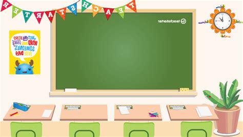 Video Background for Teachers - Classroom | Teach Starter