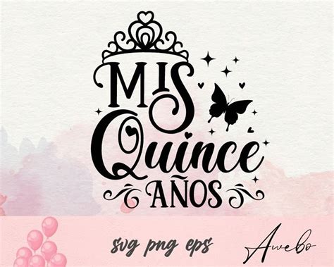 Mis Quince Años svg png Latina svg Mis Quince tshirt Svg - Etsy Canada