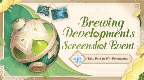 Brewing Developments Screenshot Event | Genshin Impact Wiki | Fandom