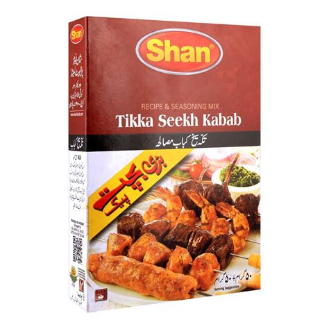 Order Shan Tikka Seekh Kabab Recipe Masala, Double Pack Online at ...