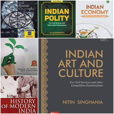 Upsc complete set of 6 books polity,economy,modern history,Geography,environment - Bookkar India