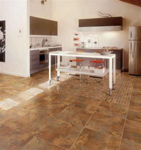 Porcelain Floor Tile in Kitchen - Modern - Kitchen - Other - by Tiles Unlimited, Inc.