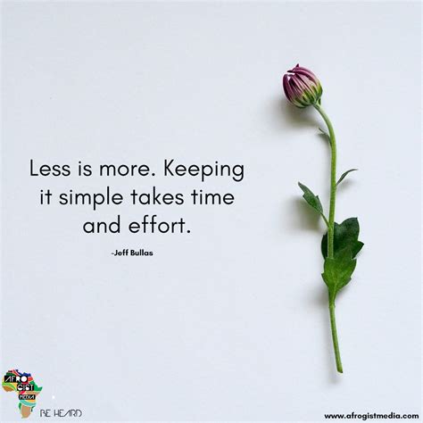 Less is more. | Less is more, Inspirational quotes, Thoughts