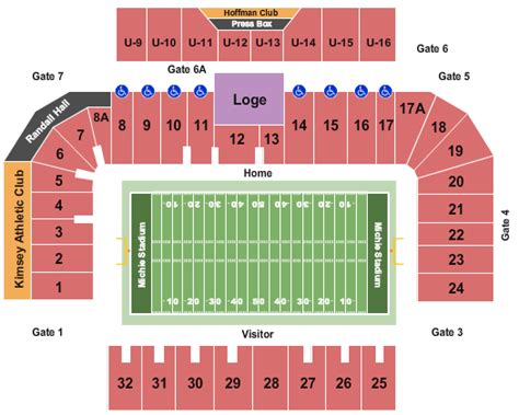 Air Force Football Stadium Seating Chart | Elcho Table