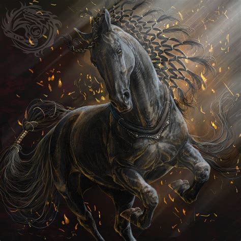 Untitled by PacificDash.deviantart.com on @DeviantArt | Fantasy horses, Horse art, Horse drawings