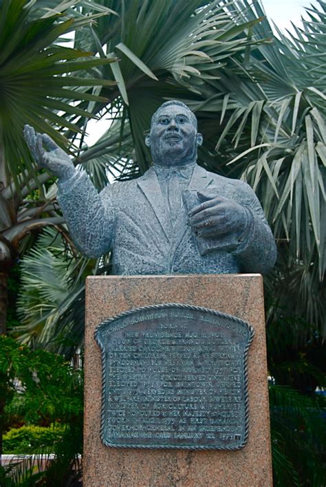 Through the lens: Sir Milo Butler Statue, Rawson Square