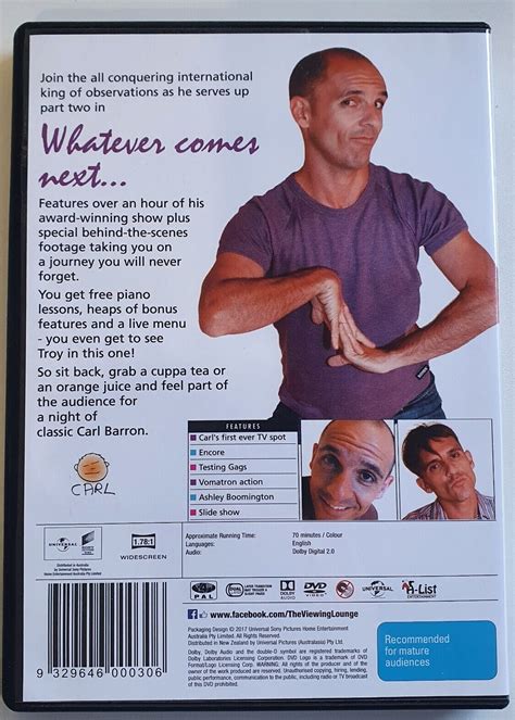 Carl Barron - Whatever Comes Next DVD – Record Shed - Australia's ...