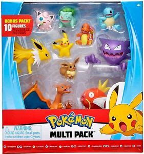 Pokemon Exclusive 3-Inch Multi Figure 10-Pack 191726385776 | eBay