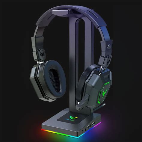 HS18 RGB Gaming Headphone Stand