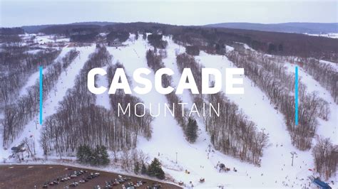 Cascade Mountain Skiing, Portage Wisconsin | 4K drone video - YouTube