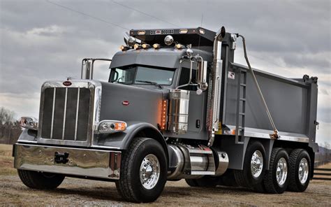 Custom 2021 Peterbilt 389 Dump Truck - Fitzgerald Peterbilt