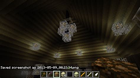 Chandelier I created for Gigglephish City Diamond Bracelet, Diamond Earrings, Minecraft Ideas ...