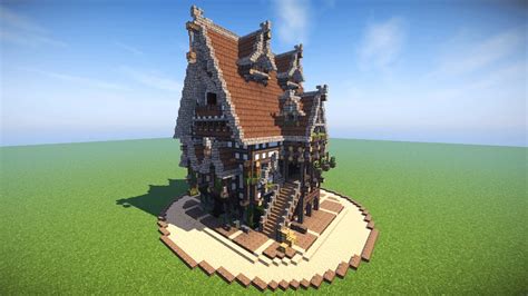 How To Build A Medieval Mansion In Minecraft - Design Talk