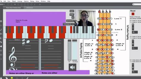 G Harmonic minor Scale on the Violin - 1, 2, & 3 Octaves on Max MSP ...