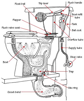 Plumbing Repair, Diy Plumbing, Bathroom Plumbing, Bathroom Toilets ...