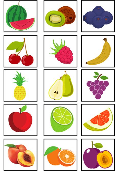 Memory game - Fruits and vegetables (card game) | Teaching Resources