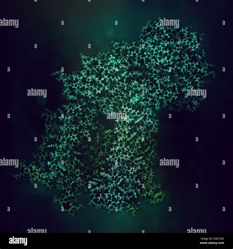 Gamma secretase protein complex. 3D illustration Stock Photo - Alamy