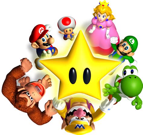 File:Star Group Artwork - Mario Party.png - Super Mario Wiki, the Mario encyclopedia