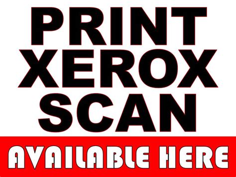 PRINT XEROX SCAN WATERPROOF LAMINATED SIGNAGE | Lazada PH