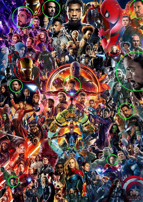 The Infinity Saga Poster (My Updated Artwork: Including All 22 MCU Film Posters) : r/marvelstudios