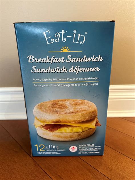 Eat In Breakfast Sandwiches Review - Costco West Fan Blog