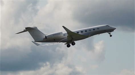 Gulfstream G650 Takeoff Hamburg - YouTube