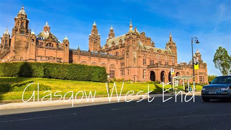 Glasgow West end time-lapse walk - YouTube