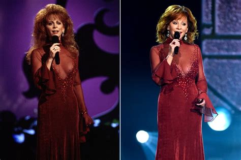 Reba Mcentire Red Dress