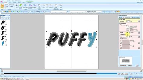 Brother PE Design Next: Digitizing for Puffy 3D Foam (Lesson 38) | Machine embroidery tutorials ...