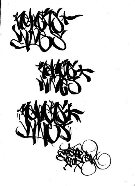 Graffiti Pics And Fonts: Graffiti Alphabet Black Tribal Readers Wives Collective