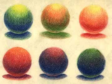 6 Spheres Color Theory