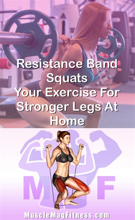 Resistance Band Squats Your Exercise For Stronger Legs At Home