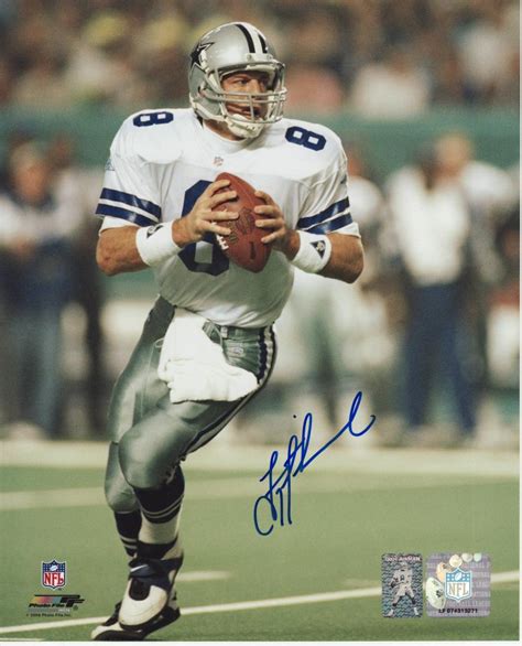 Troy Aikman Autographed Photo Dallas Cowboys 8x10 #310 | Sports ...