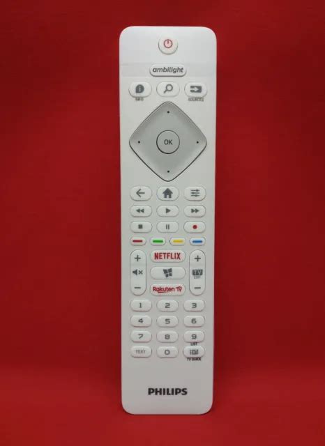 PHILIPS ORIGINAL UHD 4K Smart TV Remote Control // 65PUS6804/12 £79.84 ...