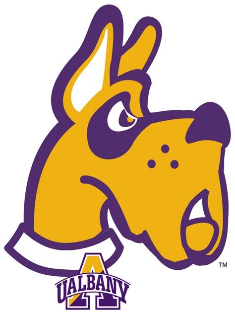 Albany Great Danes Logo - Secondary Logo - NCAA Division I (a-c) (NCAA ...