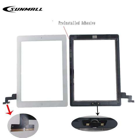 SUNMALL Screen Assembly Repair Replacement Kit For Ipad Model A1395 A1396 A1397, Digitizer Touch ...